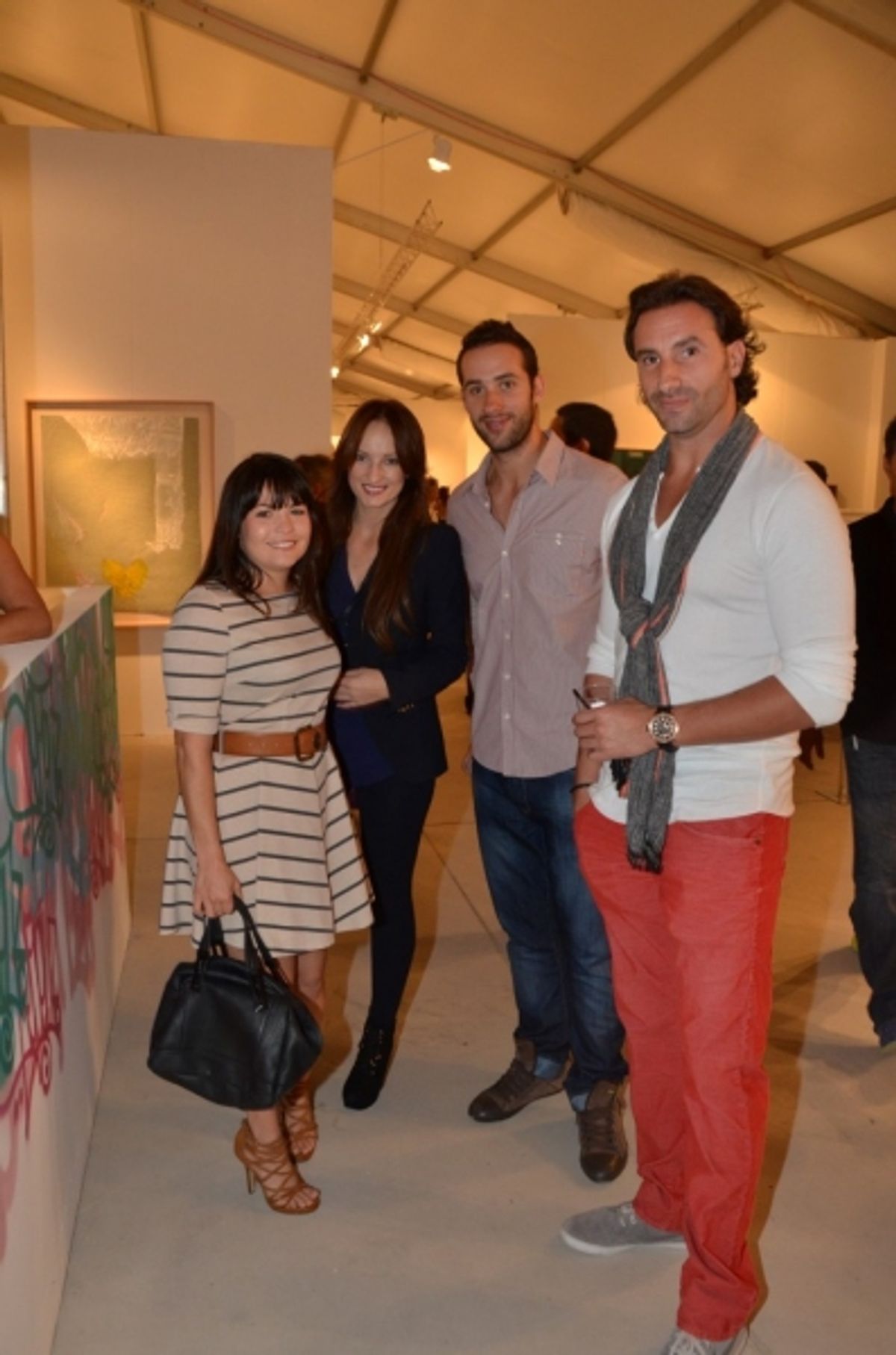 Christine Cooper, Monica Ampiscka, Emanolo Lopez, Eric Ilastonza at 
