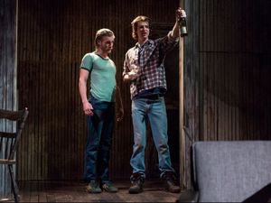 Zachary Booth as Dr. Dan Loggins and Will Rogers as Chad Jasker @ BroadwayWorld Zachary Booth as Dr. Dan Loggins and Will Rogers as Chad Jasker Photo