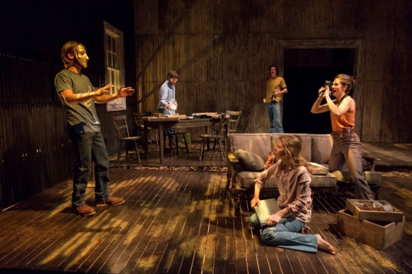 Photo Flash: First Look at Signature Theatre's THE MOUND BUILDERS Photo Flash: First Look at Signature Theatre's THE MOUND BUILDERS Image