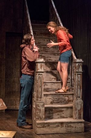 Will Rogers as Chad Jasker and Lisa Joyce as Dr. Jean Loggins @ BroadwayWorld Will Rogers as Chad Jasker and Lisa Joyce as Dr. Jean Loggins Photo