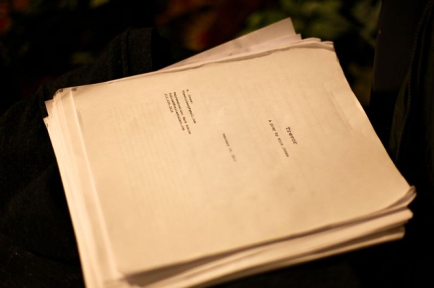 Photo Flash: In Rehearsal with Lesser America's TREVOR at Theater for the New City Photo Flash: In Rehearsal with Lesser America's TREVOR at Theater for the New City Image