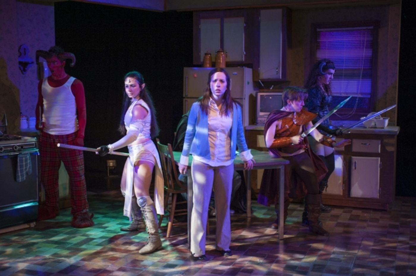 Photo Flash: First Look at Buzz22 Chicago's SHE KILLS MONSTERS in Steppenwolf's Garage Rep 2013  Image