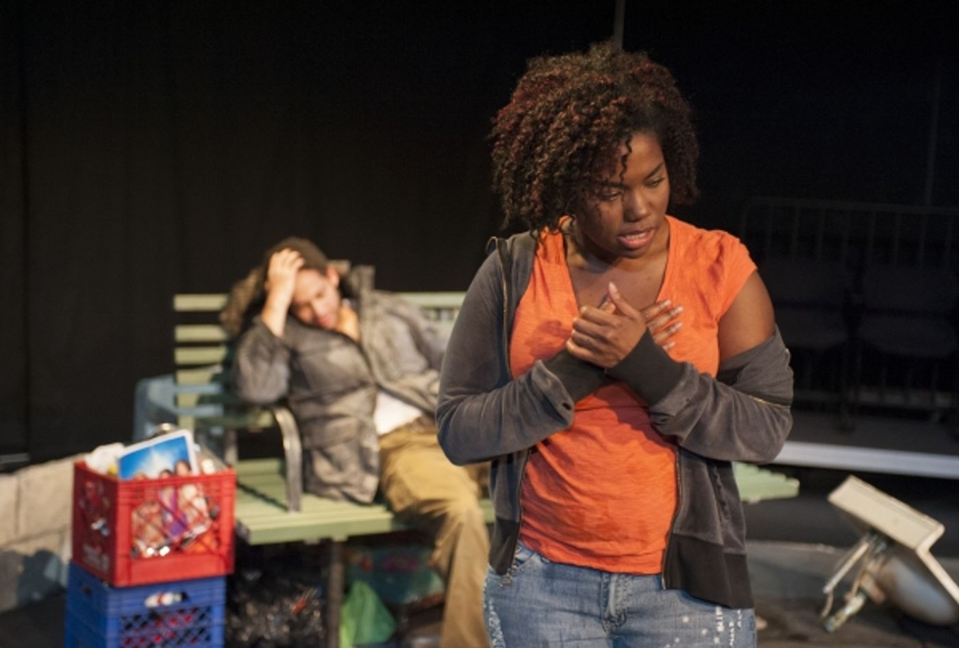 Photo Flash: First Look at Theatre Seven's BLACKTOP SKY in Steppenwolf's Garage Rep 2013  Image