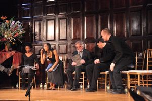 Sharon Washington, Nikki M. James, Daniel Davis, Patrick Boll and James Joseph O'Neill @ BroadwayWorld Sharon Washington, Nikki M. James, Daniel Davis, Patrick Boll and James Joseph O'Neil Photo