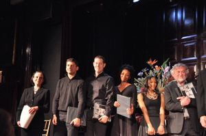 Donna Krager, Tony Yazbeck, John Bolton, Sharon Washington, Nikki M. James and Daniel Davis @ BroadwayWorld Donna Krager, Tony Yazbeck, John Bolton, Sharon Washington, Nikki M. James and Daniel Photo