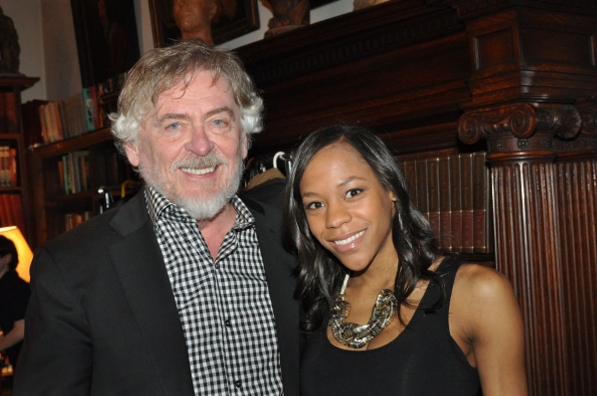 Daniel Davis and Nikki M. James at 