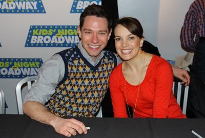 Tim Federle and Kara Lindsay Photo