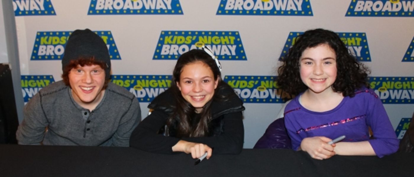 Photo Coverage: Inside the KIDS' NIGHT ON BROADWAY Pre-Show Party with Lilla Crawford, Andrew Keenan-Bolger & More!  Image