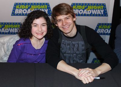 Lilla Crawford and Andrew Keenan-Bolger Photo