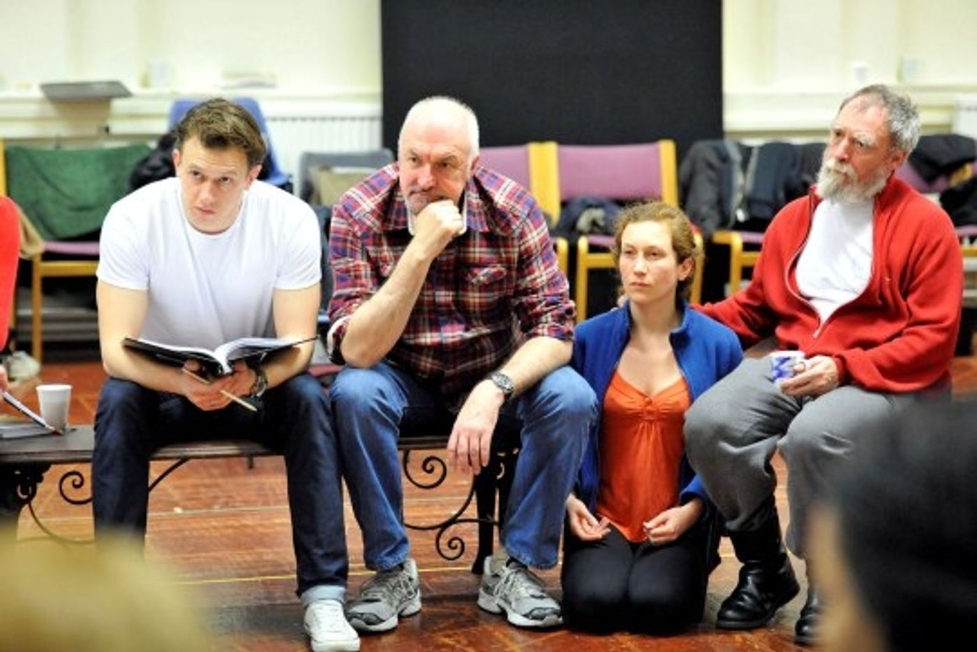 Photo Flash: Sneak Peek at Jonathan Slinger, Greg Hicks and More in RSC's HAMLET Photo Flash: Sneak Peek at Jonathan Slinger, Greg Hicks and More in RSC's HAMLET Image