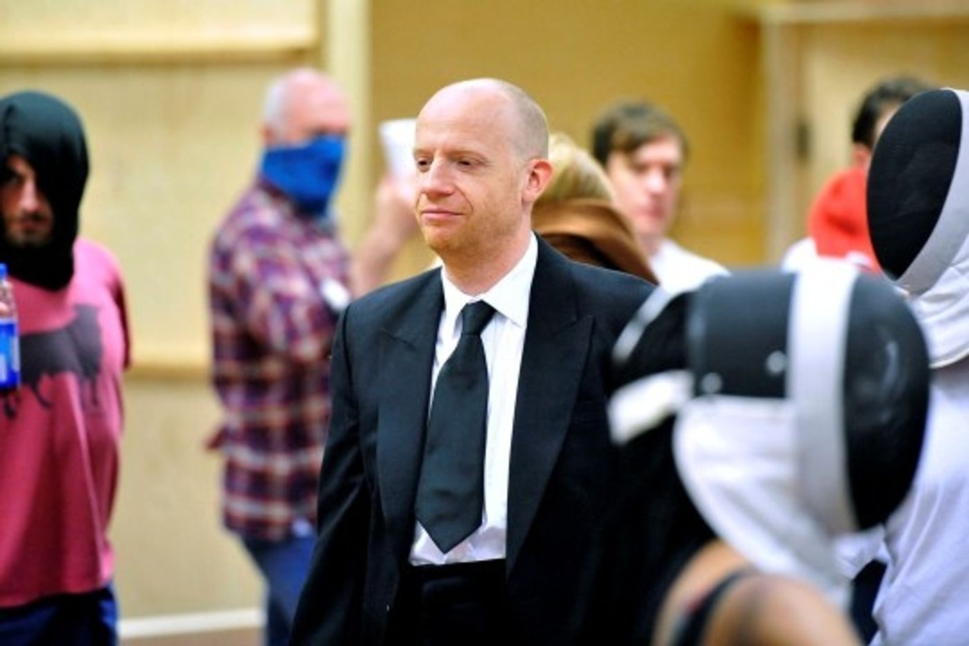 Photo Flash: Sneak Peek at Jonathan Slinger, Greg Hicks and More in RSC's HAMLET  Image