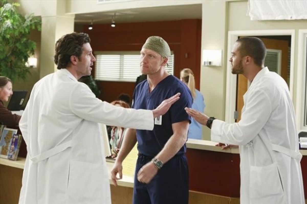 PATRICK DEMPSEY, KEVIN MCKIDD, JESSE WILLIAMS at 