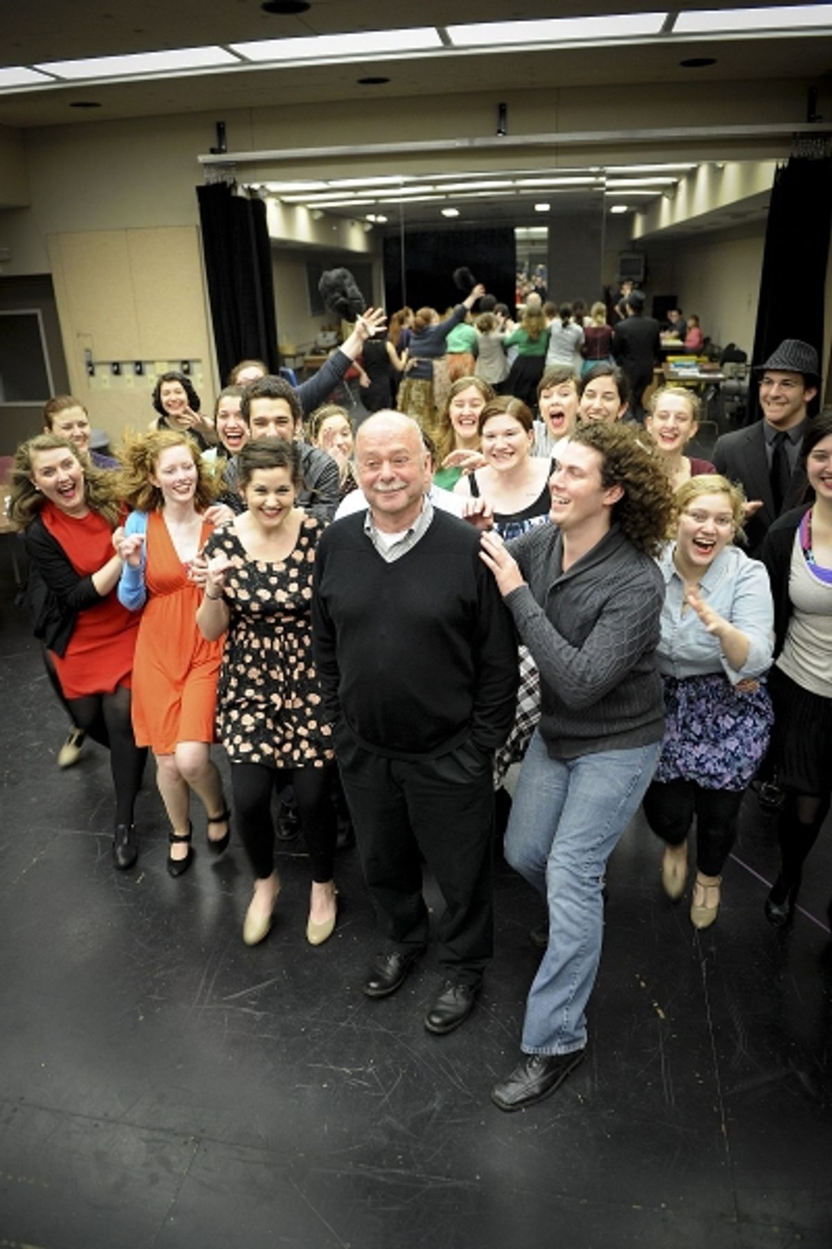 Cast and Director Jack Heifner at 