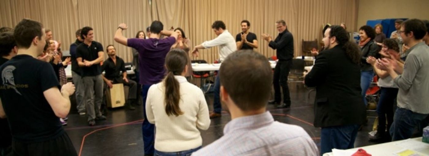 Photo Flash: Adam Jacobs and More Kick Off Rehearsals for Alliance Theatre's ZORRO!  Image