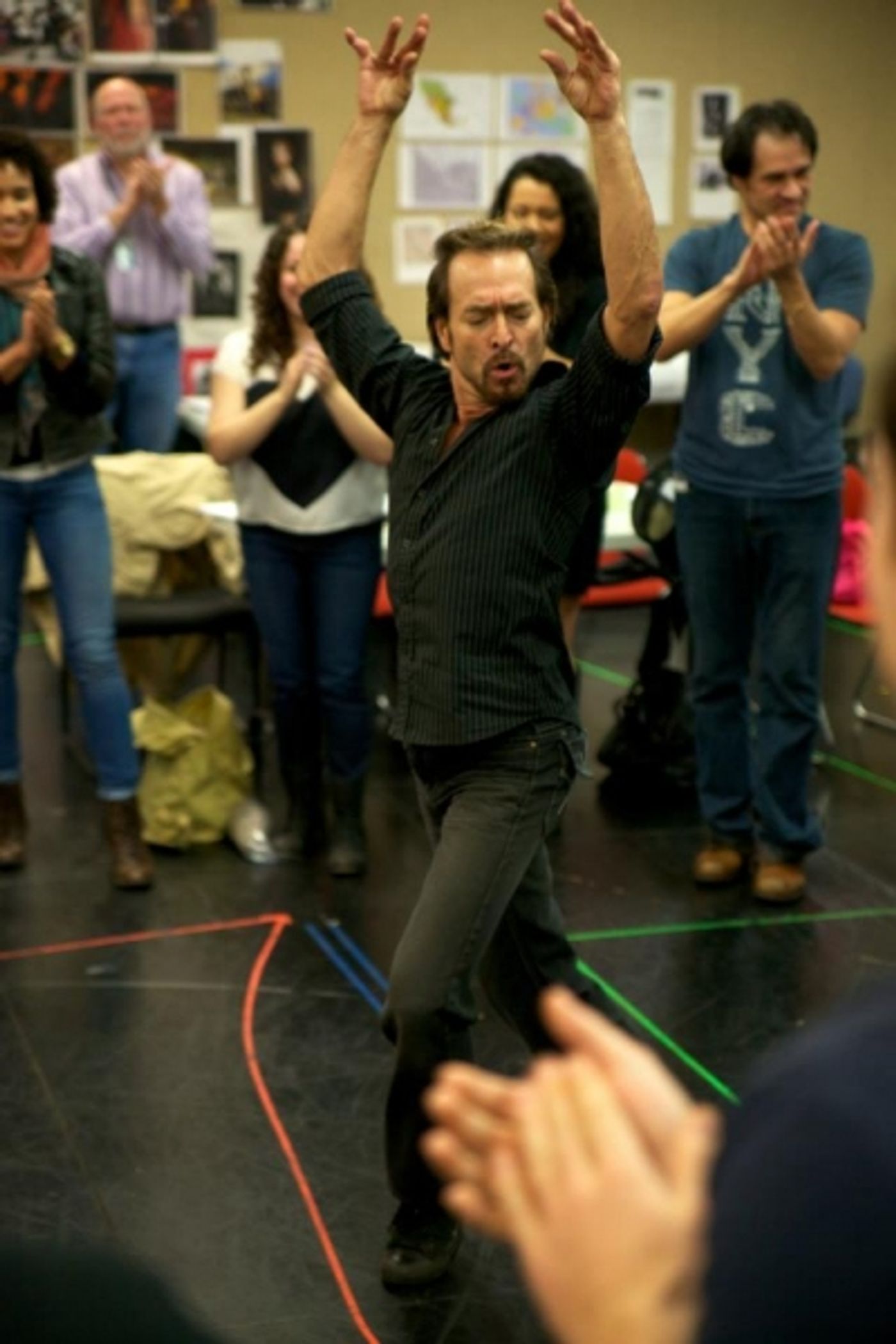 Photo Flash: Adam Jacobs and More Kick Off Rehearsals for Alliance Theatre's ZORRO!  Image