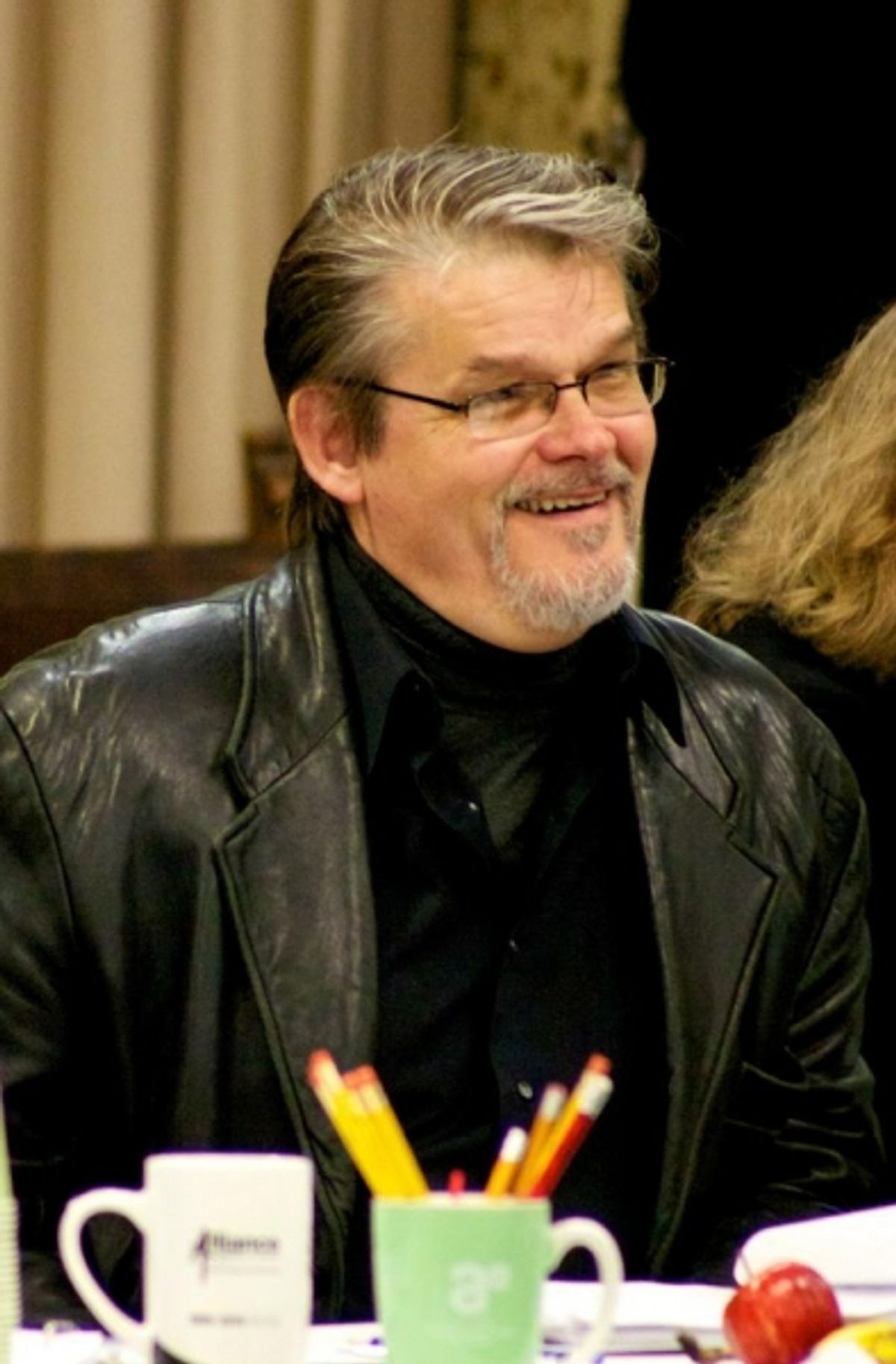 Atlanta's Mark Kincaid, playing the role of Alejandro de la Vega, at the first day of rehearsals for ZORRO. at 