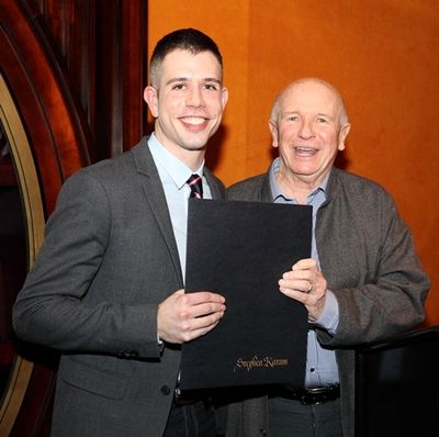  Stephen Karam, Terrence McNally Photo