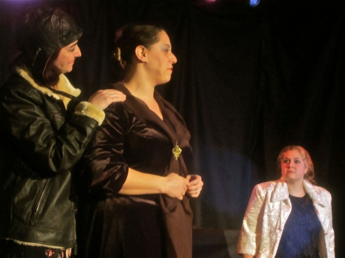 Katy Miner, Shayna Zadok and Leanne Troutman at 