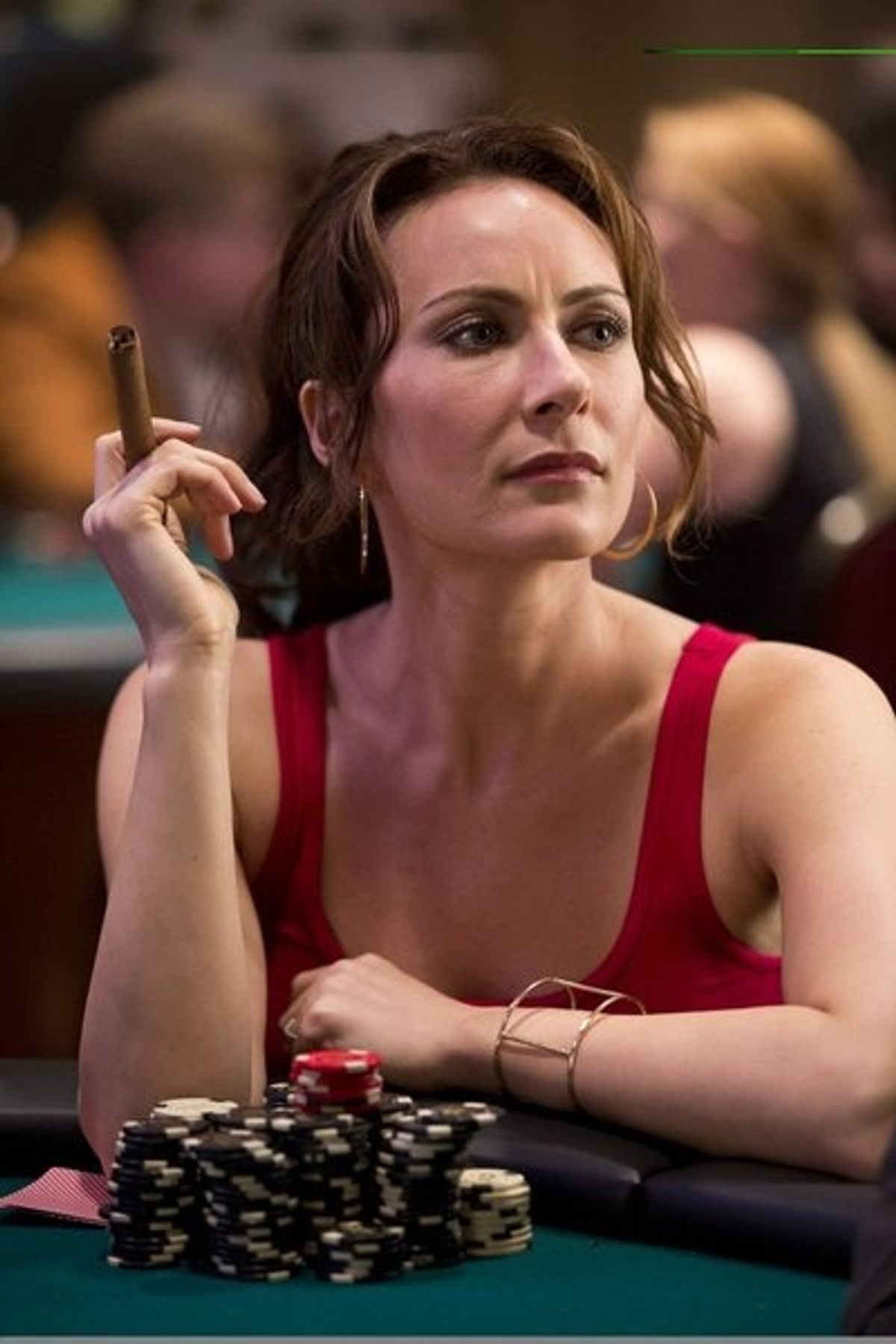 GO ON -- 'Double Down' Episode 118 -- Pictured: Laura Benanti as Lauren -- (Photo by: Justin Lubin/NBC) at 