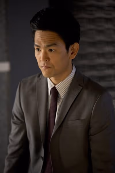 GO ON -- "Double Down" Episode 118 -- Pictured: John Cho as Steven -- (Photo by: Just Photo