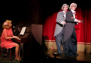 Nellie McKay, David Shiner and Bill Irwin @ BroadwayWorld Nellie McKay, David Shiner and Bill Irwin Photo