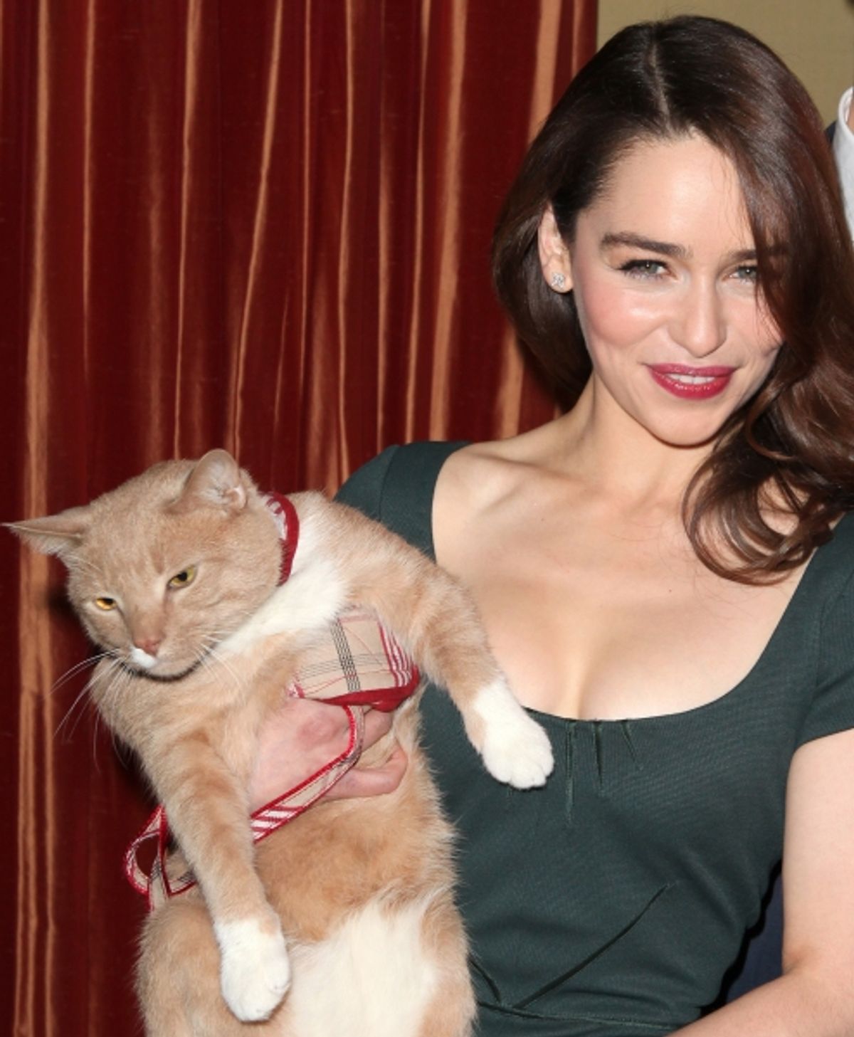 Emilia Clarke with Vito Vincent  at 