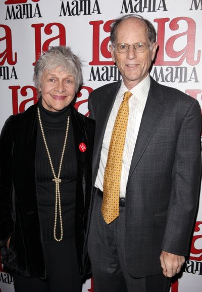 Estelle Parsons & husband Peter Zimroth Photo
