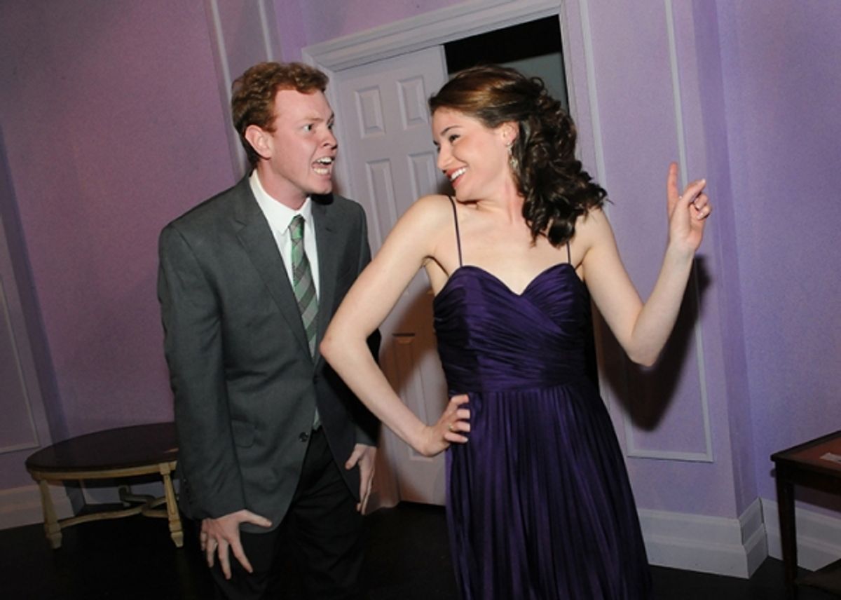 Greg Clark and Madeline Calandrillo at 