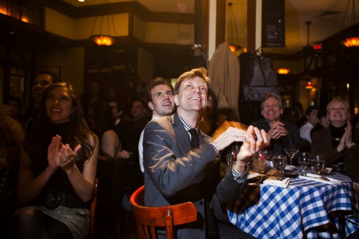 Photo Flash: Laura Osnes, Corey Cott and More Gather for BROADWAY WATCHES THE OSCARS!  Image
