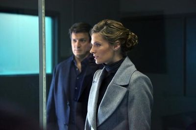 NATHAN FILLION, STANA KATIC Photo