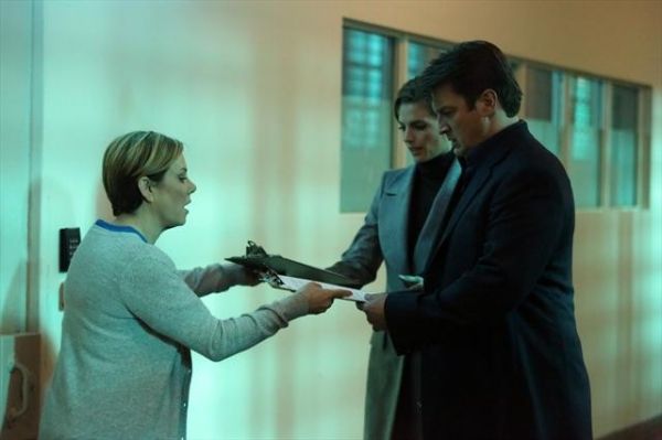 ROMY ROSEMONT, STANA KATIC, NATHAN FILLION Photo