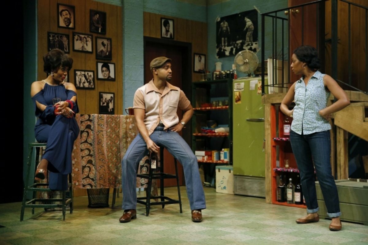 De'Adre Aziza, Francois Battiste, and Michelle Wilson at 