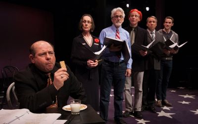 Danny Rutigliano, Susan Blommaert, Dennis Parlato, Tom Galantich, Kilty Reidy and Cla Photo