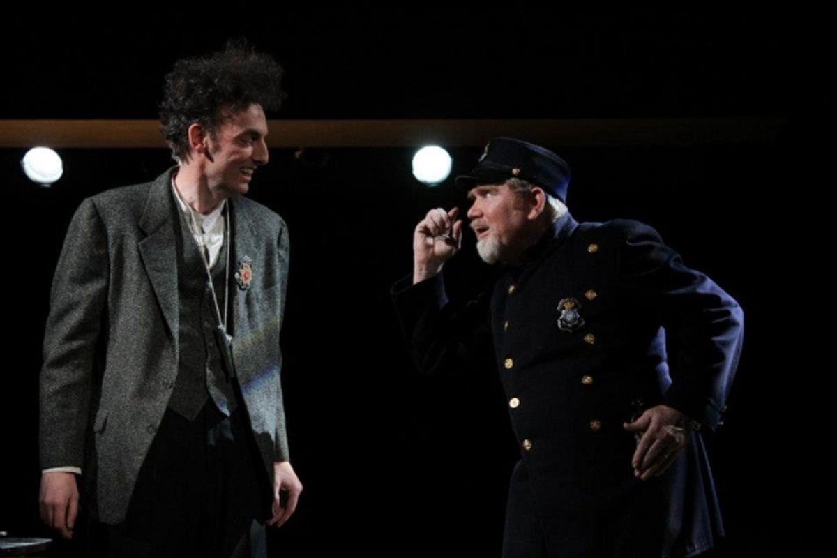 John Keating as Verges, and John Christopher Jones as Dogberry. Photo by Henry Grossman. at 