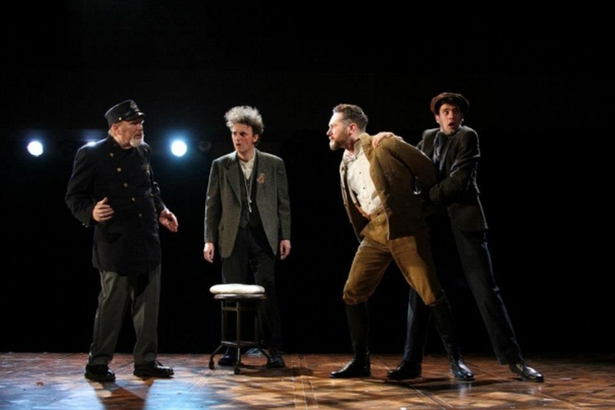 John Christopher Jones, John Keating, Denis Butkus, and Liam Forde. Photo by Gerry Goodstein. at 