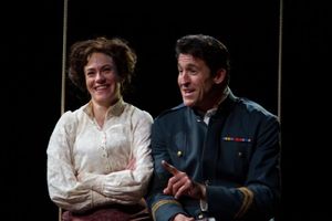 Maggie Siff and Jonathan Cake. Photo by Henry Grossman. @ BroadwayWorld Maggie Siff and Jonathan Cake. Photo by Henry Grossman. Photo