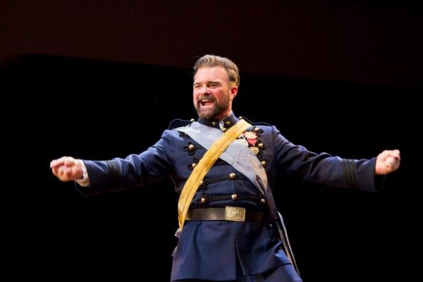 Graham Winton as Don Pedro. Photo by Henry Grossman. Photo
