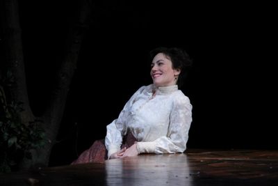 Maggie Siff as Beatrice. Photo by Henry Grossman.  Photo