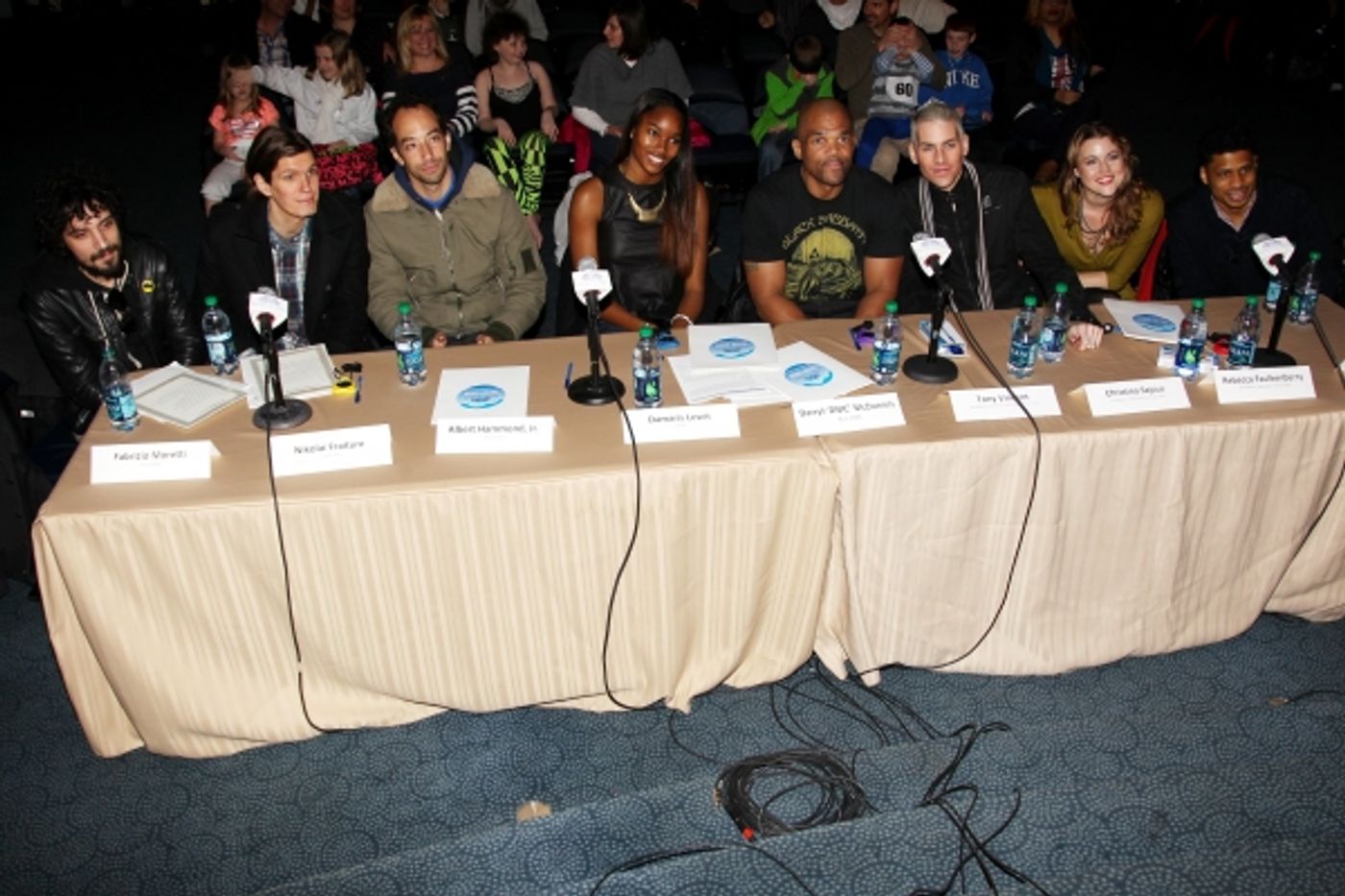 Photo Flash: Tony Vincent and More at 2013 Garden of Dreams Talent Show Auditions  Image
