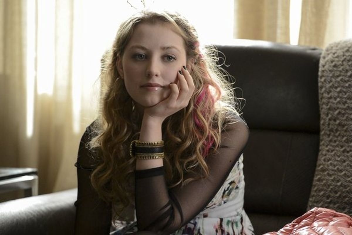 DECEPTION -- 'You're the Bad Guy' Episode 110 -- Pictured: Ella Rae Peck as Mia Bowers -- (Photo by: David Giesbrecht/NBC) at 