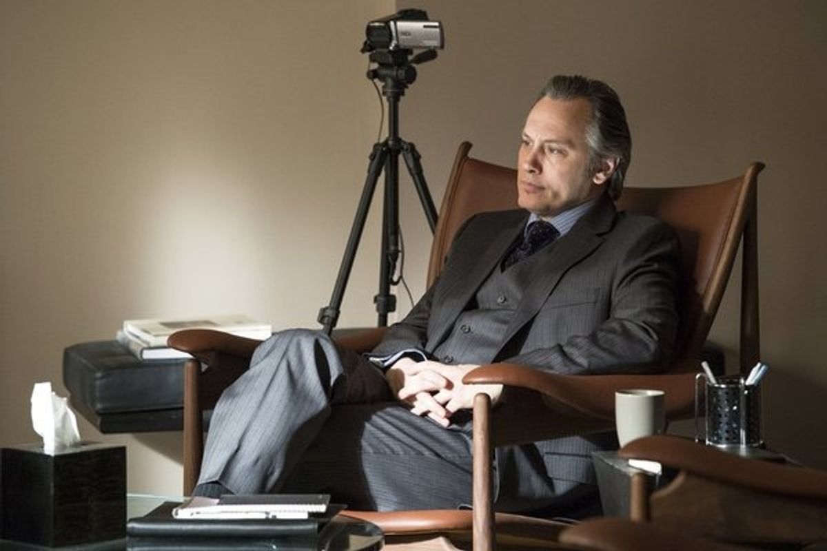 DECEPTION -- 'You're the Bad Guy' Episode 110 -- Pictured: David Aaron Baker as Dr. Redsor -- (Photo by: David Giesbrecht/NBC) at First Look - DECEPTION's 'You're the Bad Guy,' Airing 3/11
