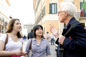 Caroline Durlacher, Sharon Jan &amp; John Guare discuss the fundamentals of playwriti Photo