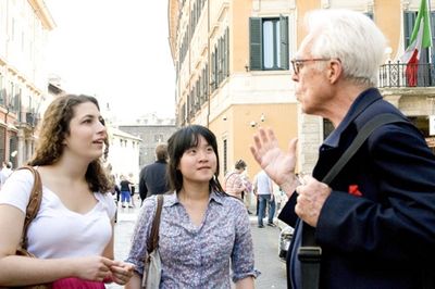 Caroline Durlacher, Sharon Jan &amp; John Guare discuss the fundamentals of playwriti Photo