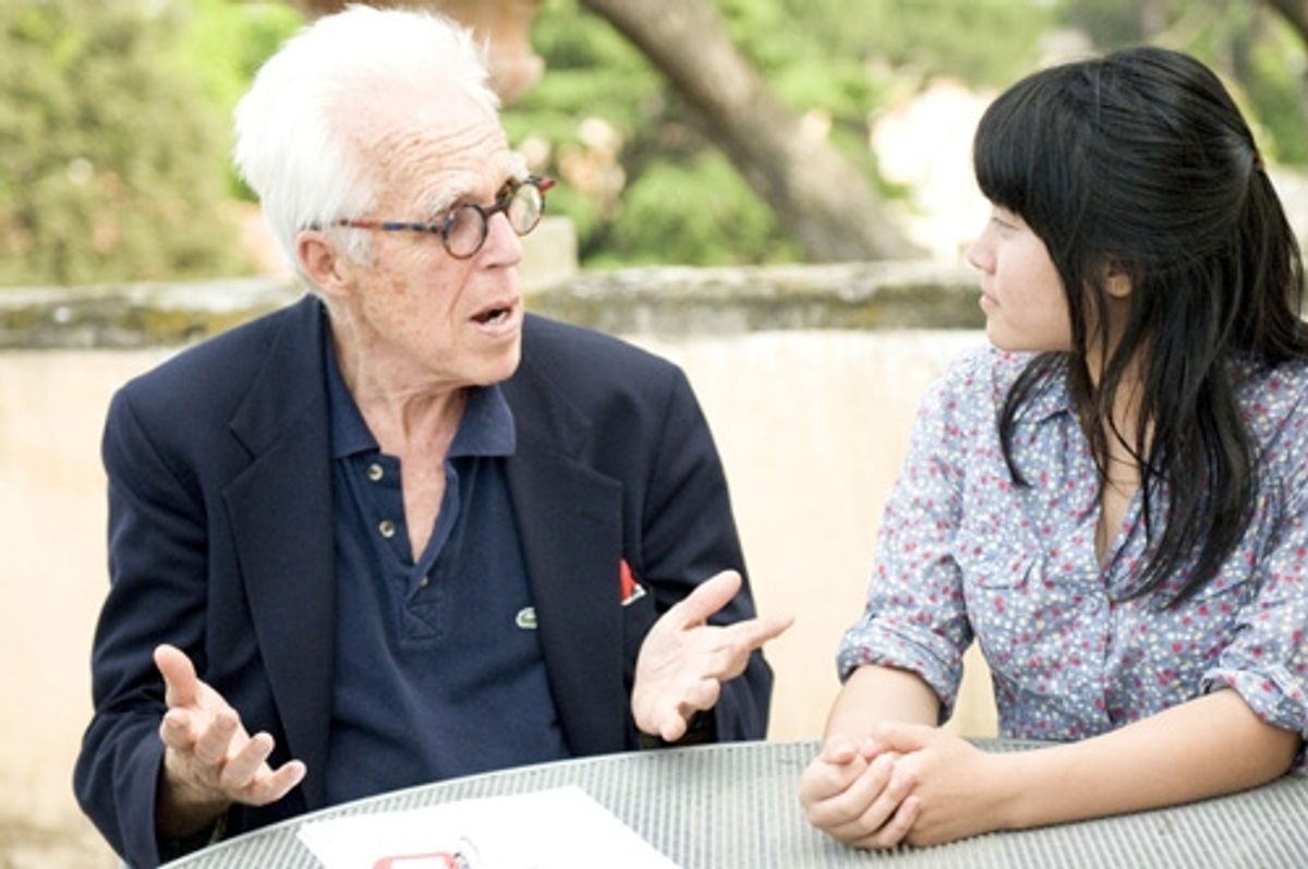 John Guare and Sharon Jan discuss playwriting at The American Academy in Rome, italy at 