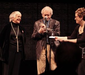 Estelle Parsons, Edward Albee & Lisa Kron  Photo