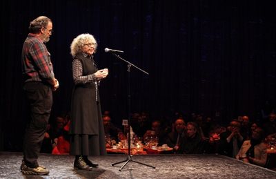 Mandy Patinkin & Kathryn Grody Photo