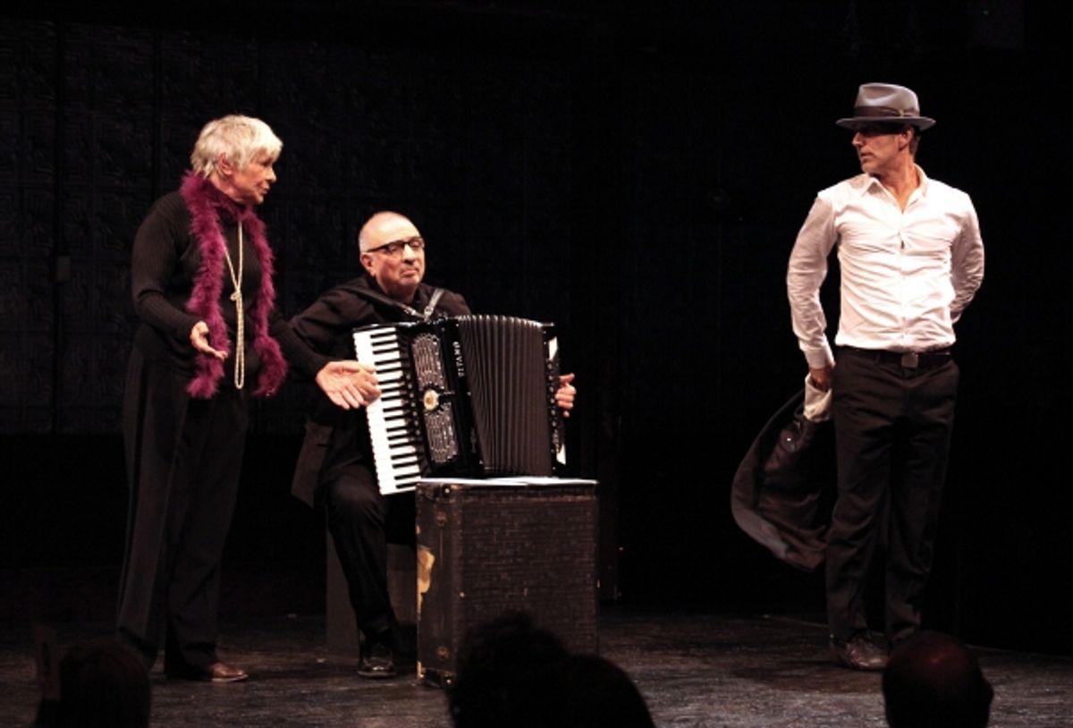 Estelle Parsons & Accordionist Bill Schimmel at 