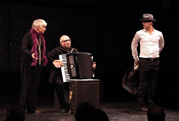 Estelle Parsons & Accordionist Bill Schimmel Photo