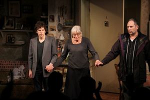 Jesse Eisenberg, Vanessa Redgrave & Daniel Oreskes @ BroadwayWorld Jesse Eisenberg, Vanessa Redgrave & Daniel Oreskes Photo