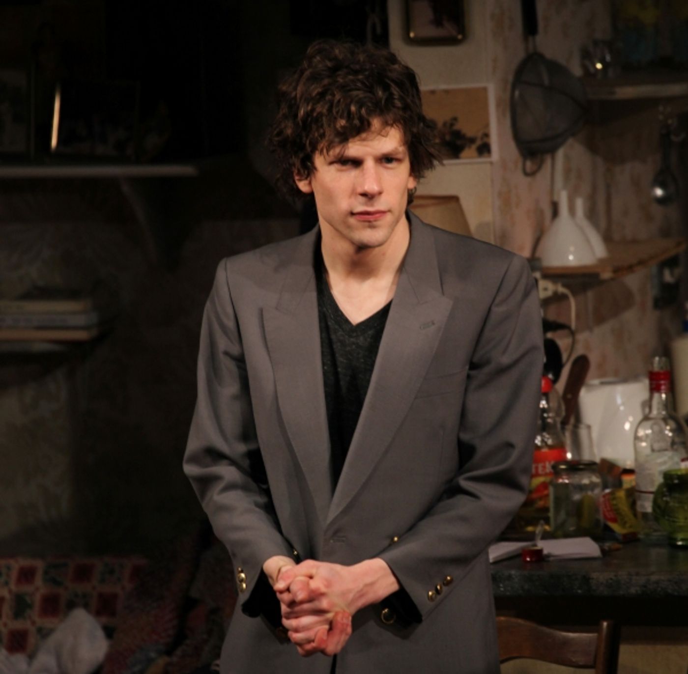 Photo Coverage: THE REVISIONIST's Opening Night Curtain Call with Jesse Eisenberg & Vanessa Redgrave  Image